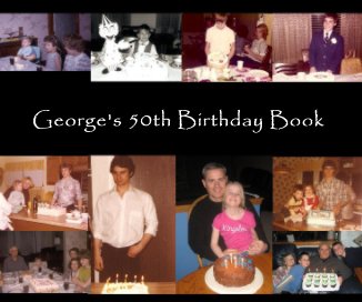 George's 50th Birthday Book book cover