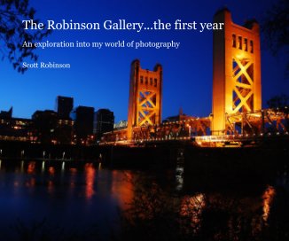 The Robinson Gallery...the first year (10x8) book cover