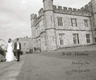 Jo & Matthew Wedding Day 24th Sept 2011 book cover