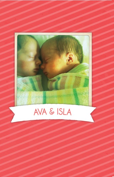 Ava & Isla Baby Book nach Tiffany anzeigen