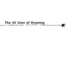 The 43 Uses of Drawing book cover