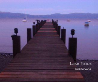 Lake Tahoe Summer 2008 book cover
