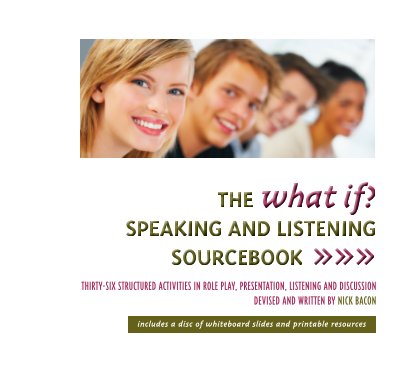 The What If Speaking and Listening Sourcebook book cover