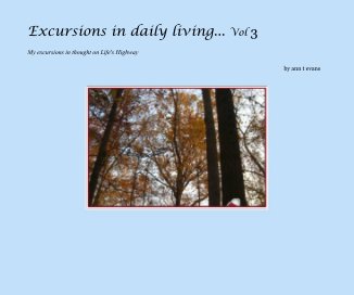 Excursions in daily living... Vol 3 book cover