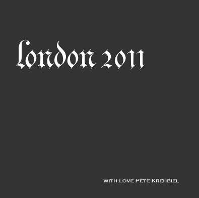 london 2011 book cover