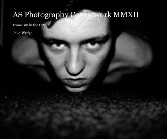 AS Photography Coursework MMXII book cover