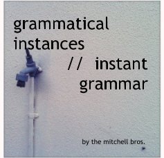grammatical instances // instant grammar book cover