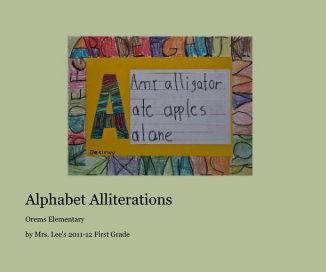Alphabet Alliterations book cover