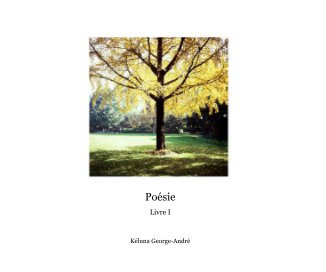 Poésie book cover