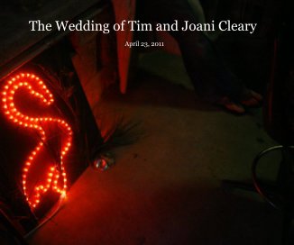 The Wedding of Tim and Joani Cleary book cover