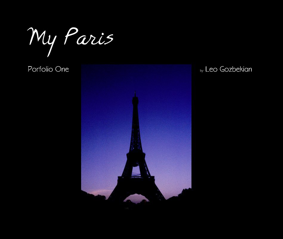 Ver My Paris por Leo Gozbekian