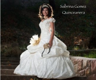 Sabrina Gomez Quinceanera book cover