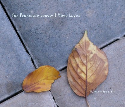 San Francisco Leaves I Have Loved book cover