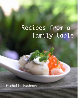 Recipes from a family table book cover