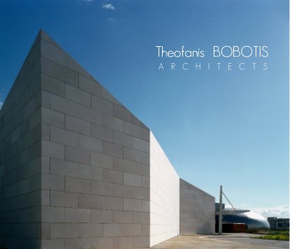 Theofanis BOBOTIS A R C H I T E C T S book cover