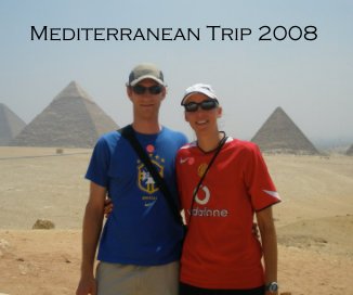 Mediterranean Trip 2008 book cover