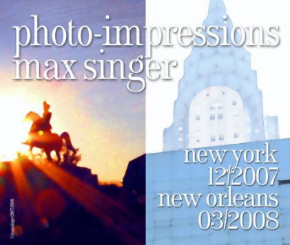 new york new orleans winter 2007-2008 book cover