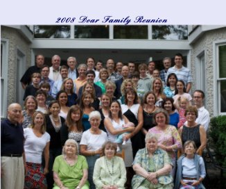 2008 Doar Family Reunion book cover