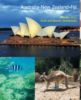 Australia-New Zealand-Fiji 2012 book cover