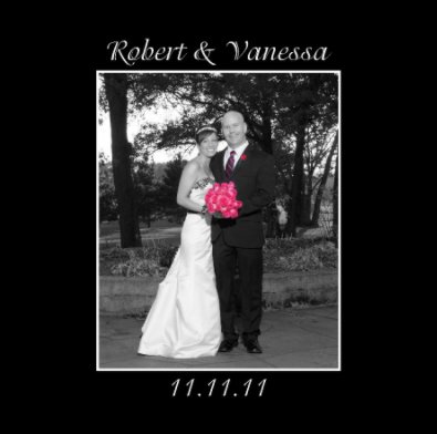 Vanessa & Robert 12x12 book cover