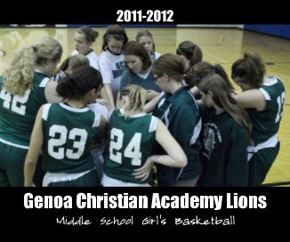 Genoa Christian Academy Lions book cover