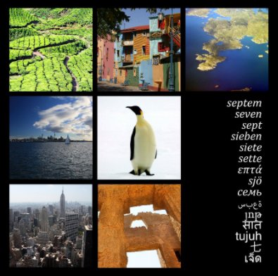 septem - 7 Continents in photos book cover