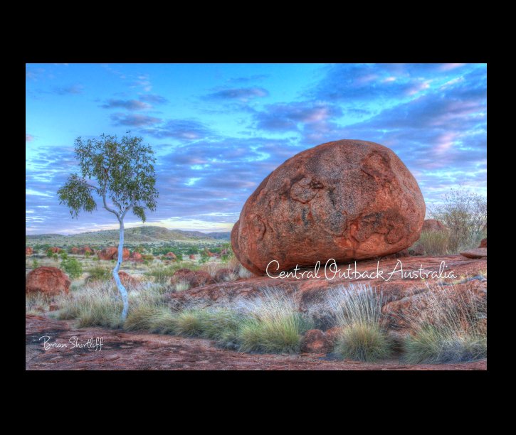View Central Outback Australia by Brian Shirtliff