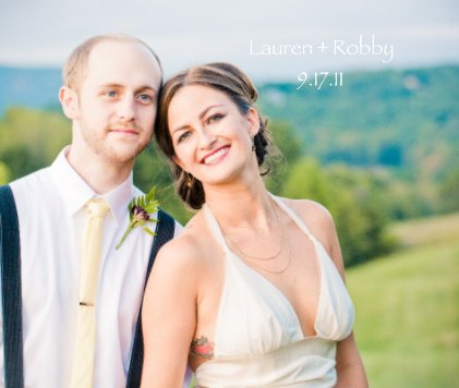 Lauren + Robby 9.17.11 book cover