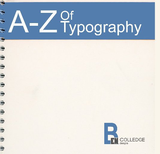 Bekijk A - Z of Typography op redhotjohn21