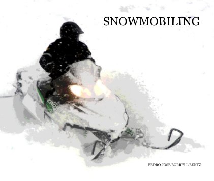 SNOWMOBILING book cover