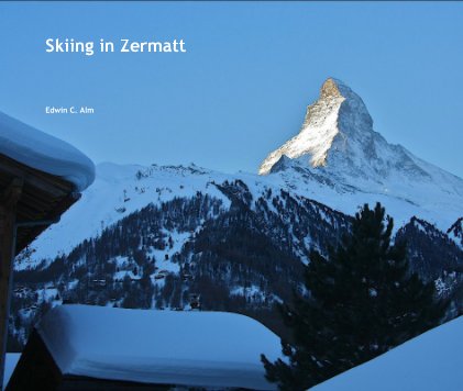 Skiing in Zermatt book cover