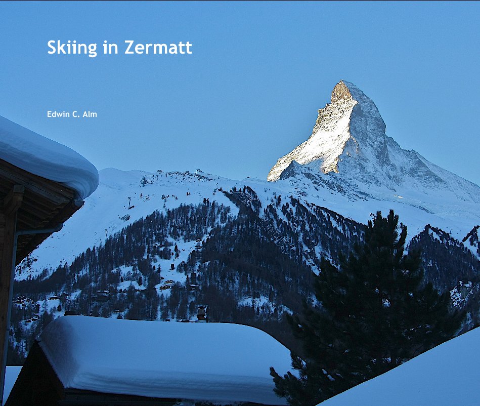 View Skiing in Zermatt by Edwin C. Alm