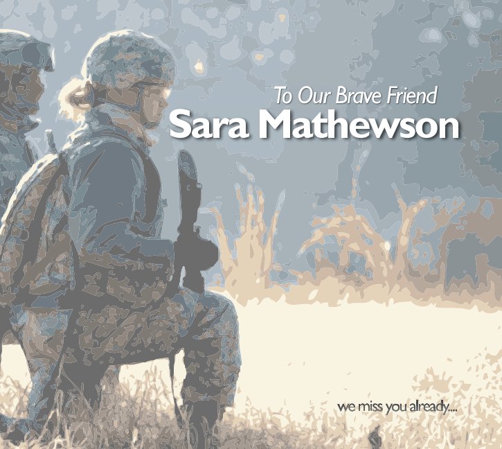 Ver To Our Good Friend Sara Mathewson por Christina Christian