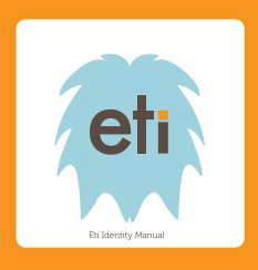 Eti Identity Manual book cover