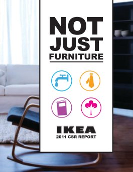 IKEA CSR REPORT 2011 book cover