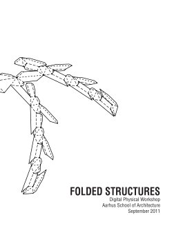 Folded structures book cover