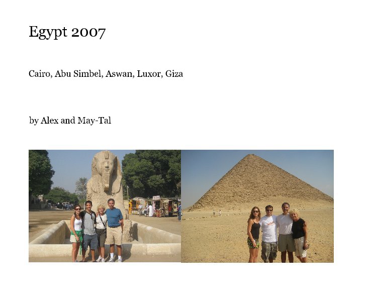 Visualizza Egypt 2007 di Alex and May-Tal