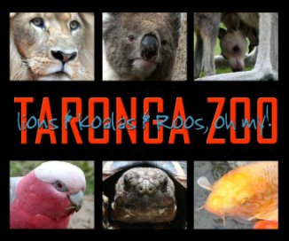 Taronga Zoo Sydney Australia book cover