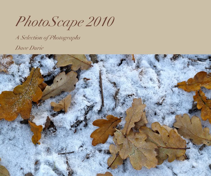 View PhotoScape 2010 by Dave Durie