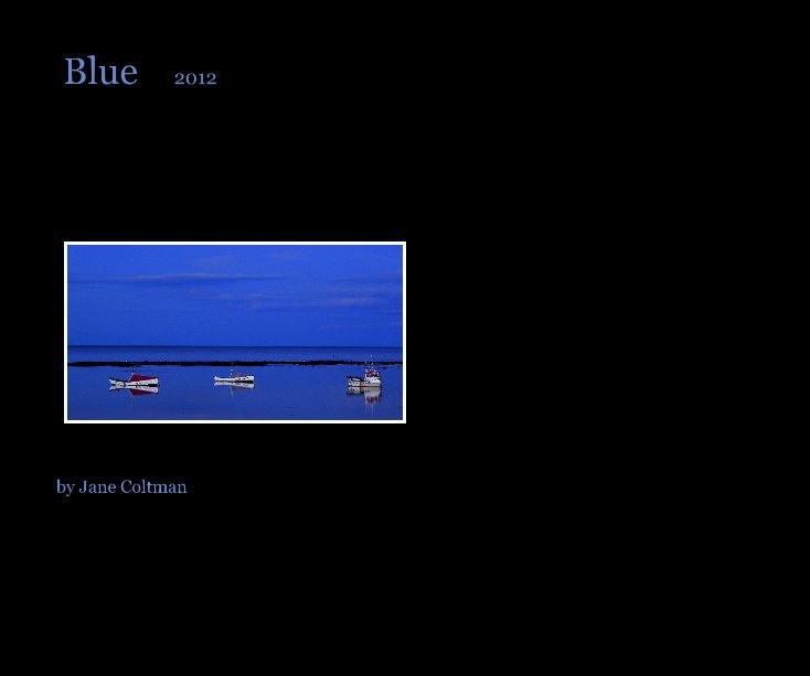View Blue 2012 by Jane Coltman