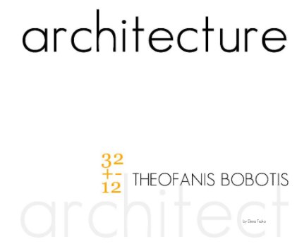 Theofanis BOBOTIS architect book cover
