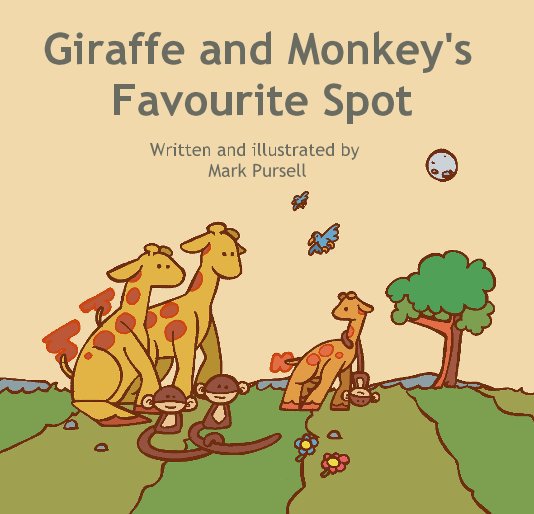 View Giraffe and Monkey's Favourite Spot by Mark Pursell