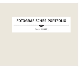 Fotografisches Portfolio book cover