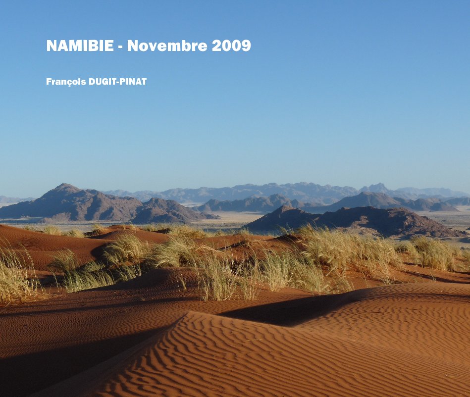 View NAMIBIE - Novembre 2009 by François DUGIT-PINAT