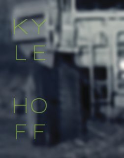 Kyle Hoff_Portfolio book cover
