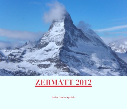 ZERMATT 2012 book cover