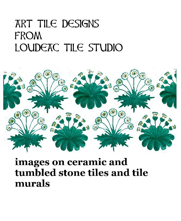 Bekijk art tile designs from loudeac tile studio op LaVogdezza
