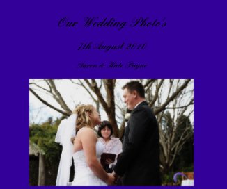 Our Wedding Photo's book cover