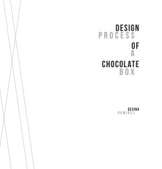 Design Process of a Chocolate Box book cover