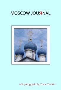 MOSCOW JOURNAL (blue cover, 80 pages, color) book cover